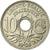 Munten, Frankrijk, Lindauer, 10 Centimes, 1938, ZF, Copper-nickel, KM:866a