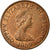 Munten, Jersey, Elizabeth II, Penny, 1989, ZF, Bronze, KM:54