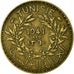 Moneta, Tunisia, Anonymous, Franc, 1941, Paris, BB, Alluminio-bronzo, KM:247