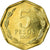 Moneta, Cile, 5 Pesos, 2006, Santiago, SPL, Alluminio-bronzo, KM:232