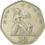 Monnaie, Grande-Bretagne, Elizabeth II, 50 New Pence, 1969, TB+, Copper-nickel