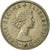 Monnaie, Grande-Bretagne, Elizabeth II, Florin, Two Shillings, 1956, TB+