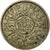 Monnaie, Grande-Bretagne, Elizabeth II, Florin, Two Shillings, 1956, TB+