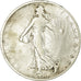Moneda, Francia, Semeuse, 2 Francs, 1908, Paris, MBC, Plata, KM:845.1