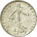 Coin, France, Semeuse, 50 Centimes, 1918, Paris, AU(50-53), Silver, KM:854