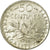 Coin, France, Semeuse, 50 Centimes, 1918, Paris, AU(50-53), Silver, KM:854