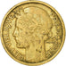 Moneda, Francia, Morlon, 2 Francs, 1937, BC+, Aluminio - bronce, KM:886