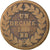 Moneta, Francia, Louis XVIII, Decime, 1815, Strasbourg, MB, Bronzo, Gadoury:196c