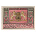 Billete, Alemania, Jever Sparkasse der Stadt, 2 Mark, Batiment, 1922, EBC