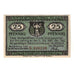 Banknote, Germany, Neidenburg Stadt, 25 Pfennig, paysage, 1920, 1920-09-22