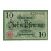 Banknot, Niemcy, Osnabrück Handelskammer, 10 Pfennig, Texte, 1917, 1917-05-01