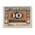 Banconote, Germania, Plauen I.V. Stadt, 10 Pfennig, personnage, 1921