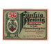 Nota, Alemanha, Ronneburg Stadt, 50 Pfennig, Batiment, 1921, 1921-05-01