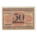 Banconote, Germania, Nördlingen Stadt, 50 Pfennig, Batiment, 1918, 1918-12-31