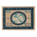Banknot, Niemcy, Neumünster Stadt, 50 Pfennig, Batiment, 1920, 1920-04-23