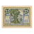 Nota, Alemanha, Schaala Gemeinde, 25 Pfennig, arbre, 1921, 1921-08-15