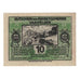 Banconote, Austria, Saalfelden Sbg. Marktgemeinde, 10 Heller, personnage, 1920