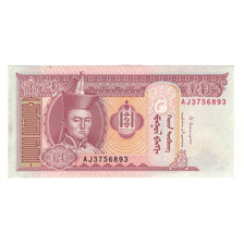 Banknote, Mongolia, 20 Tugrik, 2014, Undated (2014), KM:63, AU(55-58)