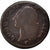 Moneta, Francia, Louis XVI, Sol ou sou, Sol, 1784, Limoges, B, Rame, KM:578.7