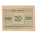 Nota, Áustria, Tumeltsham O.Ö. Gemeinde, 20 Heller, Texte, 1920, 1920-12-31