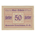 Banknote, Austria, Tumeltsham O.Ö. Gemeinde, 50 Heller, Texte, 1920