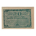 Banknote, Austria, St. Martin im Innkreis, 20 Heller, batiment 1, 1920