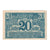 Billet, Autriche, Oberösterreich O.Ö. Land, 20 Heller, valeur faciale 1, 1920