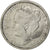 Coin, Netherlands, Wilhelmina I, 10 Cents, 1906, AU(50-53), Silver, KM:136