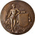 França, Medal, Marianne Casquée, U.A.L.M, 1905, AU(50-53), Bronze
