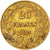 Belgium, 20 Francs, 1865, KM #23, EF(40-45), Gold, 6.44