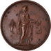 France, Medal, Comice Centrale, Loire Inférieure, Oudiné, EF(40-45), Copper