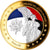 França, Medal, Les Piliers de la République, Egalité, 2015, MS(65-70), Cobre