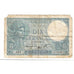 França, 10 Francs, Minerve, 1940, E.77897, VG(8-10), Fayette:7.17, KM:84