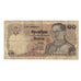 Banknot, Tajlandia, 10 Baht, Undated (1980), KM:87, VG(8-10)