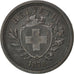 Moneta, Svizzera, Rappen, 1878, Bern, BB+, Bronzo, KM:3.1