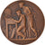 Francia, medalla, Education, Société d'Enseignement Moderne, Albert Herbemont