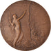 França, Medal, Art Nouveau, Journal Le Matin, Riberon, AU(55-58), Bronze