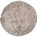 Moneta, Francja, Charles IX, Douzain aux deux C, 1573, Lyon, AU(50-53), Bilon