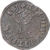 Monnaie, France, Henri III, liard à la croix fleurdelisée, 1583, TTB, Billon