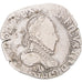 Moneta, Francja, Henri III, 1/2 franc au col gaufré, 1575, Paris, VF(30-35)