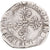 Munten, Frankrijk, Henri III, 1/2 franc au col gaufré, 1575, Paris, FR+