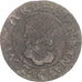 Moneta, Francia, Louis XIII, Double Tournois, 1611, Bordeaux, MB+, Rame