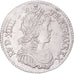 Moneda, Francia, Louis XIV, 1/12 Ecu à la mèche longue, 1660, Limoges, MBC+