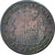 Moneta, Spagna, Alfonso XII, 10 Centimos, 1879, B+, Bronzo, KM:675