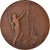 Francja, Medal, Art Nouveau, Journal Le Matin, Undated, Riberon, MS(63), Bronze