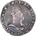Moeda, França, Henri II, 1/2 teston à la tête couronnée, 1549, Lyon