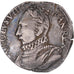 Monnaie, France, Charles IX, Teston au col fraisé, 1575, Rouen, TTB, Argent