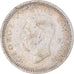 Moneda, Nueva Zelanda, George VI, 3 Pence, 1939, British Royal Mint, MBC, Plata