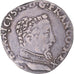 Moneda, Francia, Henri II, Teston à la tête nue, 1561, Toulouse, Buste D, MBC