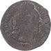 Moneta, Francia, Louis XV, Sol d'Aix, 1771, Aix, MB, Rame, KM:542, Gadoury:279